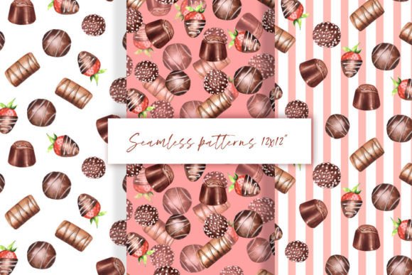 Chocolate Seamless Patterns for Real Crafters and Handmade Sellers