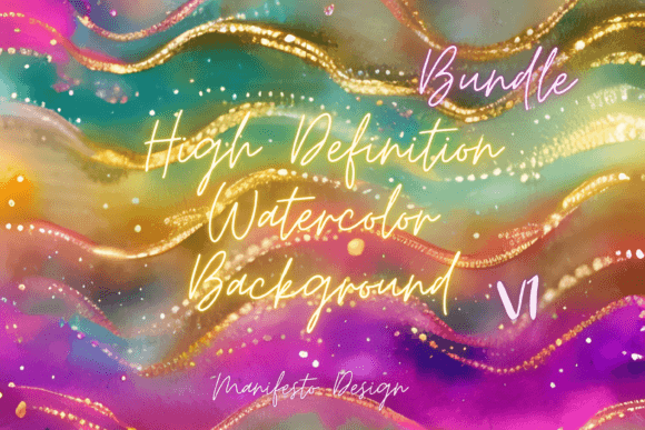 High Resolution Watercolor Background V1 for Crafts & Creative Branding