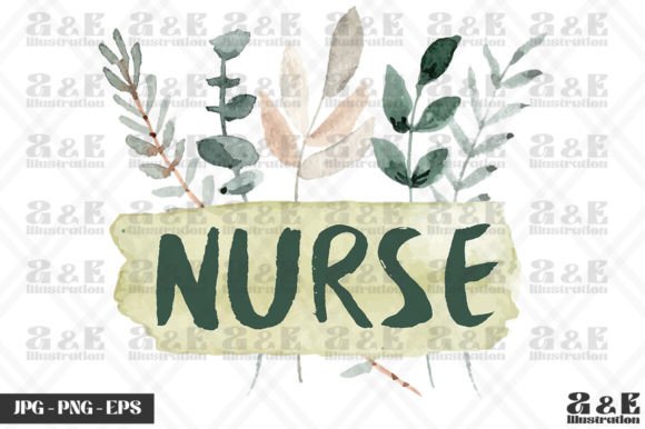 New Nurse Watercolor Flowers Nursing T-Shirt Designs Review