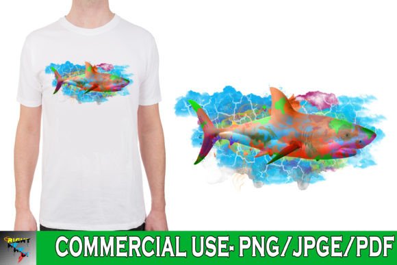 Shark Watercolor T-Shirt Designs: A Brand Review