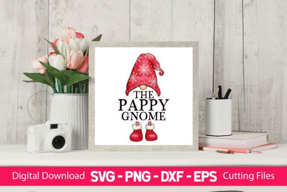 The Pappy Gnome Watercolor for Crafts & Digital Sellers